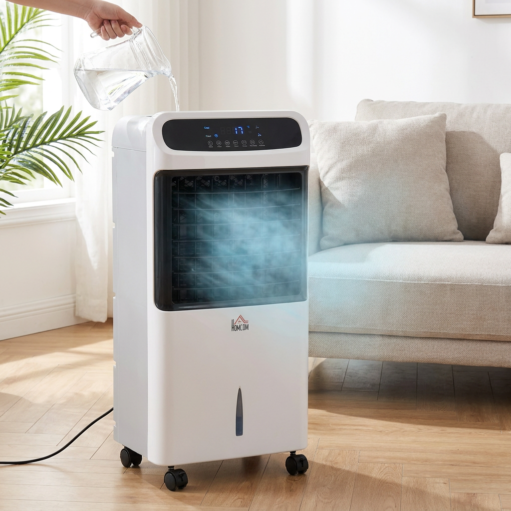 HOMCOM enfriador de aire: qué esperar y en qué casos compensa - commercial_review