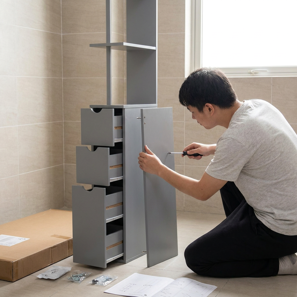 Compra online sin sorpresas: recepción, piezas y devoluciones en un mueble de baño HOMCOM