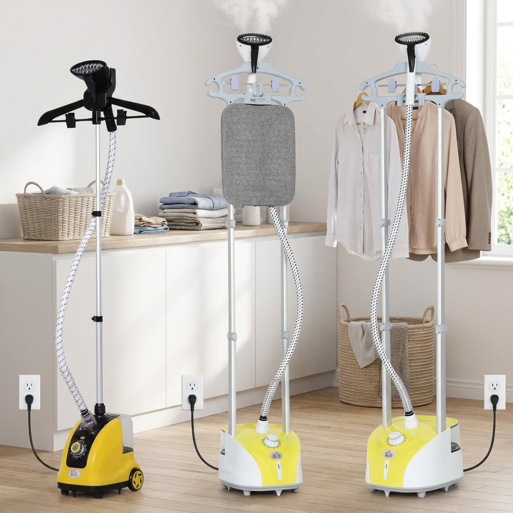 Tres centros de planchado vertical HOMCOM: diferencias reales en casa