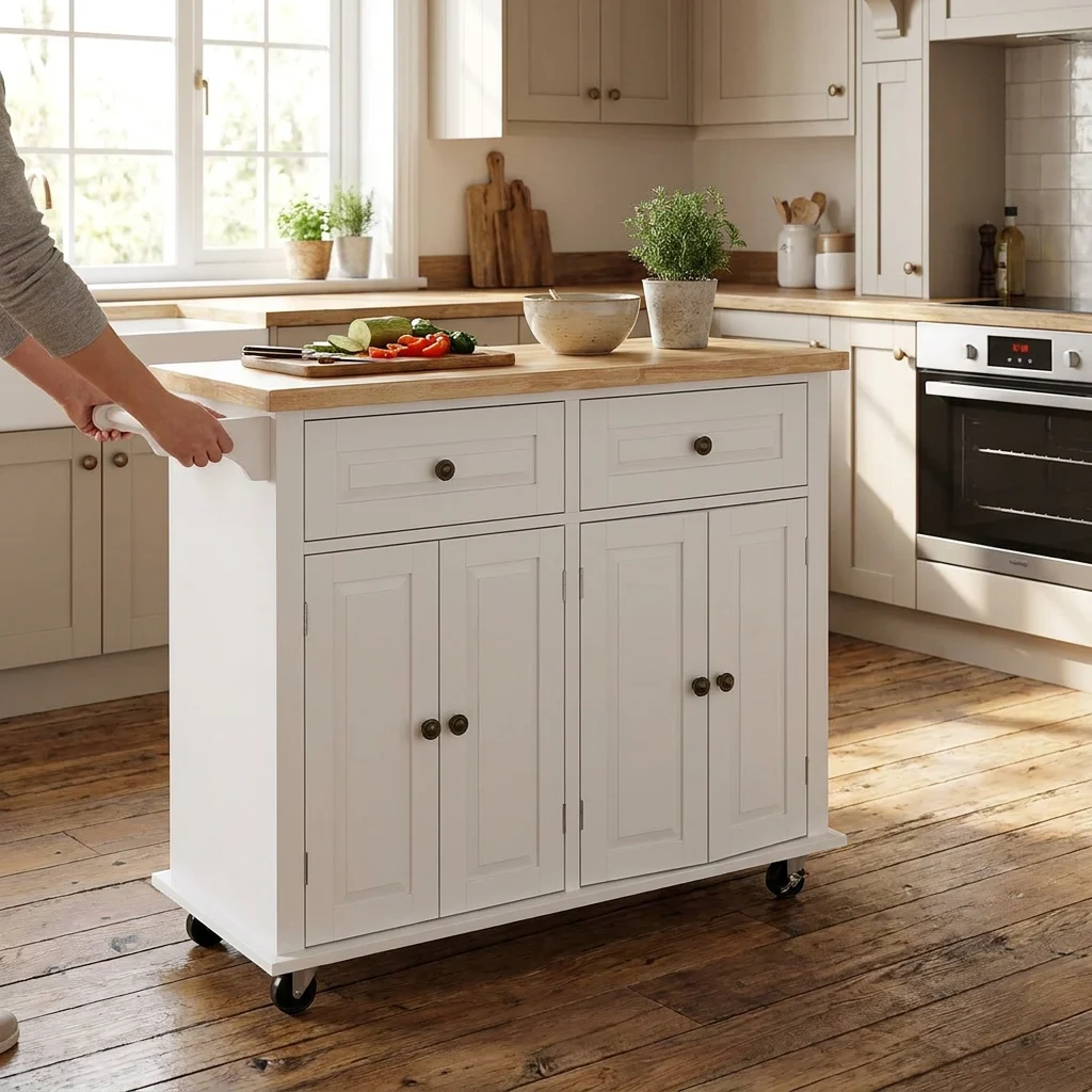 HOMCOM isla de cocina: qué ofrece y cómo elegir bien - commercial_review