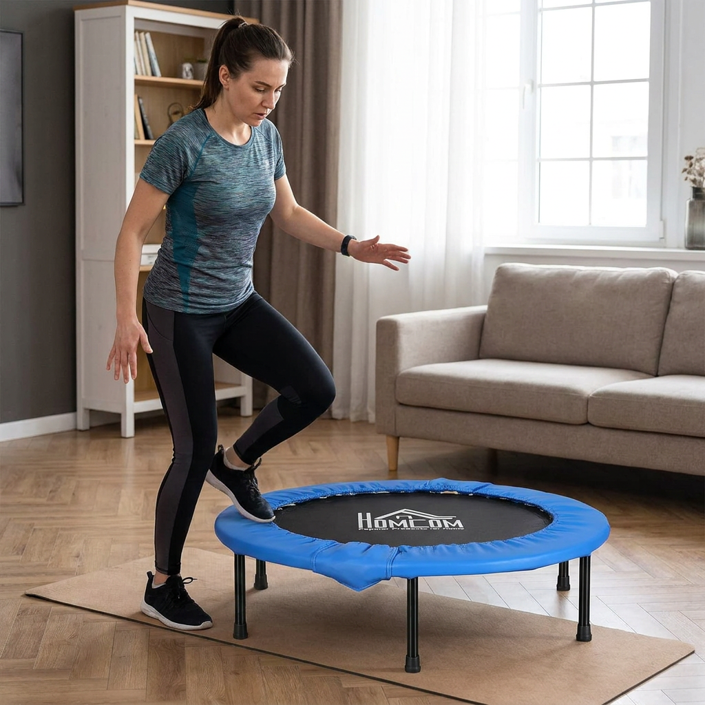 Seguridad en una cama elástica HOMCOM de fitness: lo que cambia el riesgo de verdad