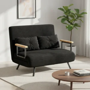 Sofá cama 2 plazas 4 en 1 compacto