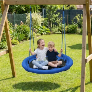 HOMCOM columpio: guía realista del columpio nido infantil - commercial_review