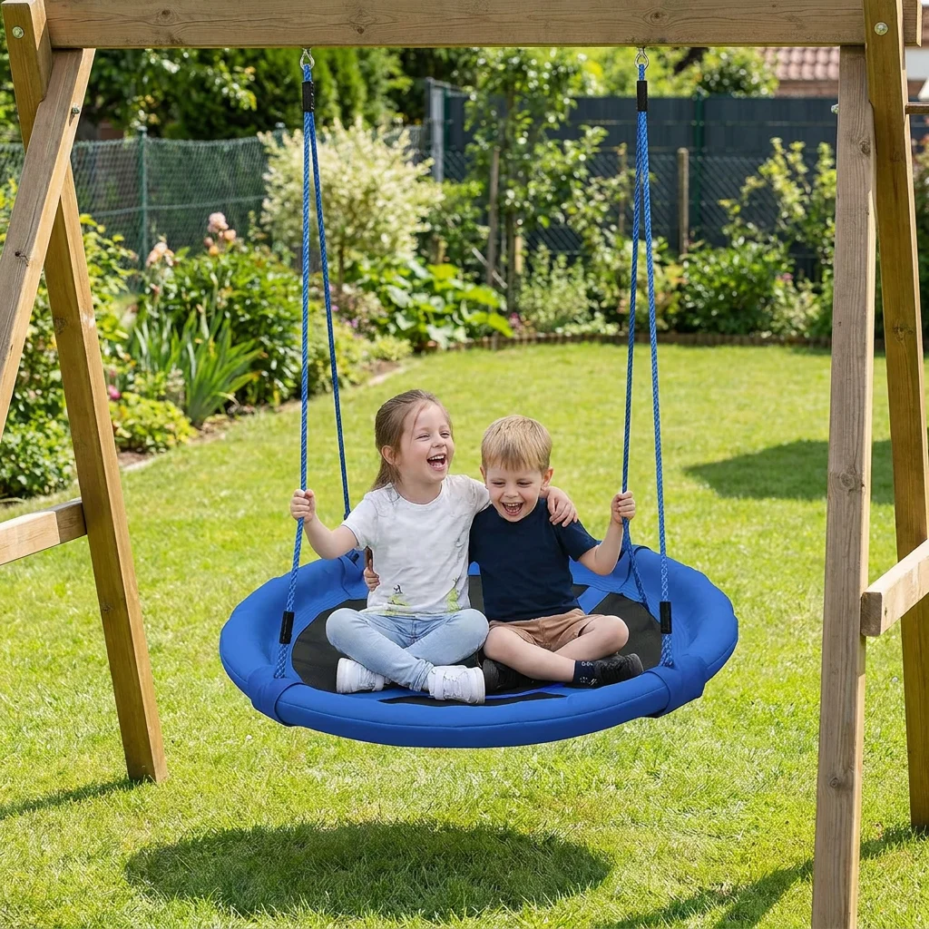 HOMCOM columpio: guía realista del columpio nido infantil - commercial_review