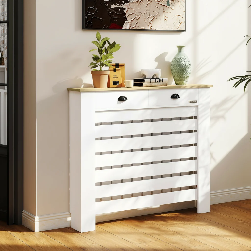 Diseño de listones y MDF: estética y ventilación