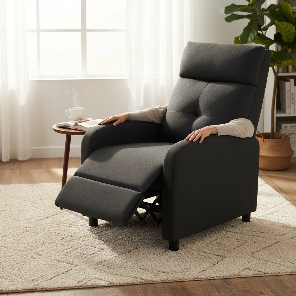 Confort y ergonomía: respaldo alto y reposapiés