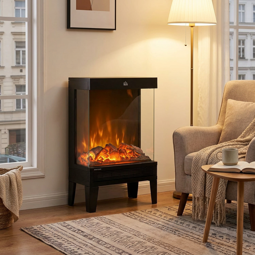 Para qué casa encaja una chimenea eléctrica decorativa y para qué casa se queda corta