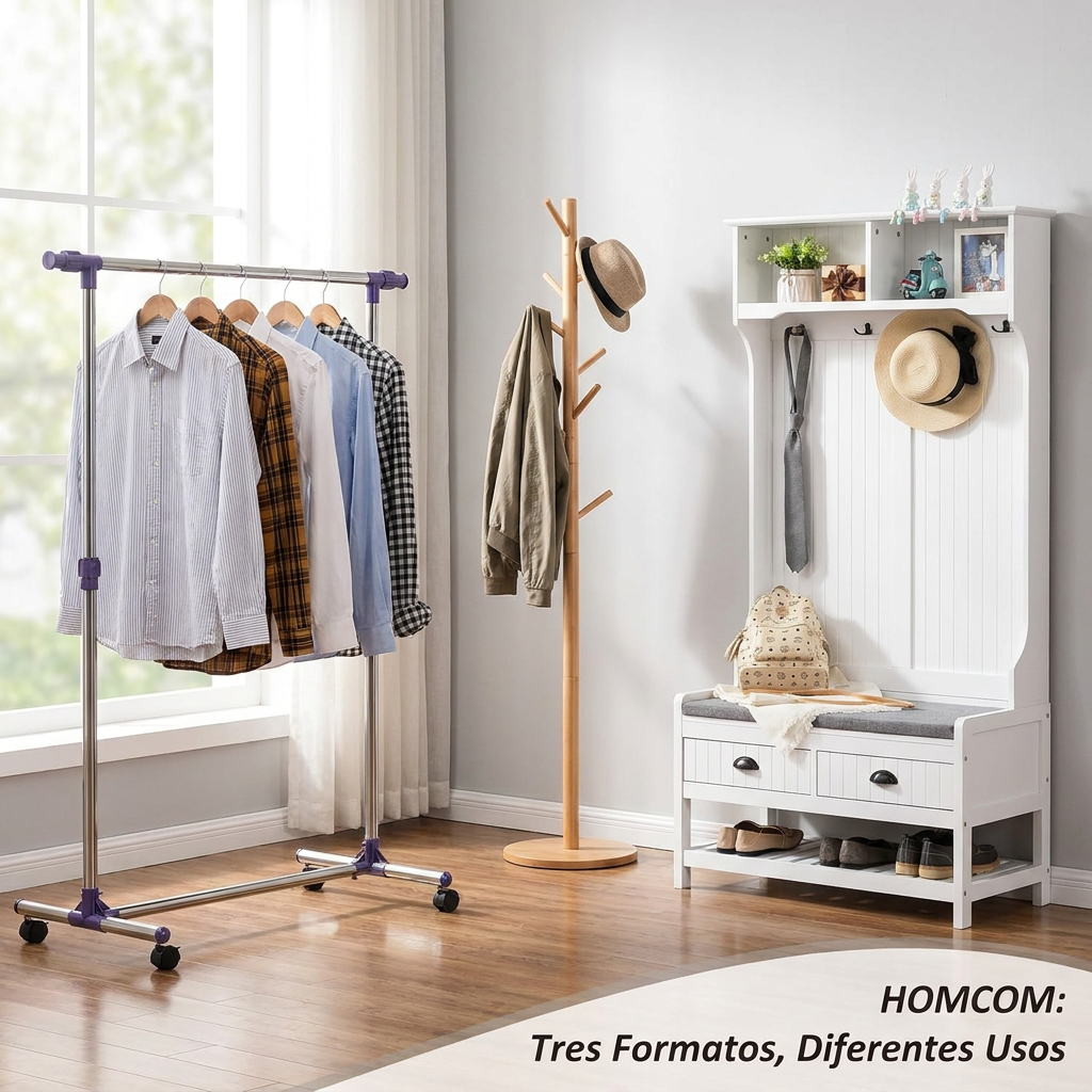 Dónde se nota más la diferencia entre los tres formatos HOMCOM
