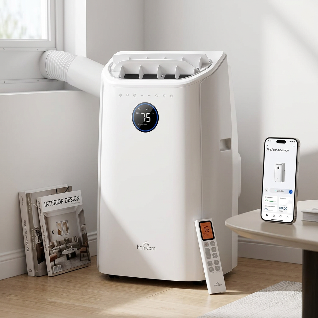 HOMCOM aire acondicionado: guía realista y DREO 10000 BTU - commercial_review